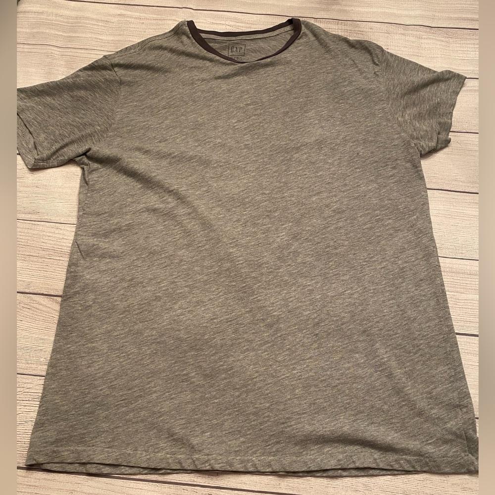 Gap Soft T-Shirt with Navy Neck